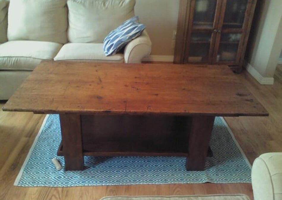 Antique-door-made-into-a-coffee-table
